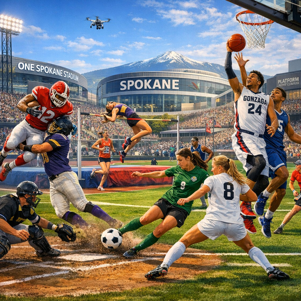 Exploring Spokane’s Vibrant Sports Scene: From High School Fields to College Arenas